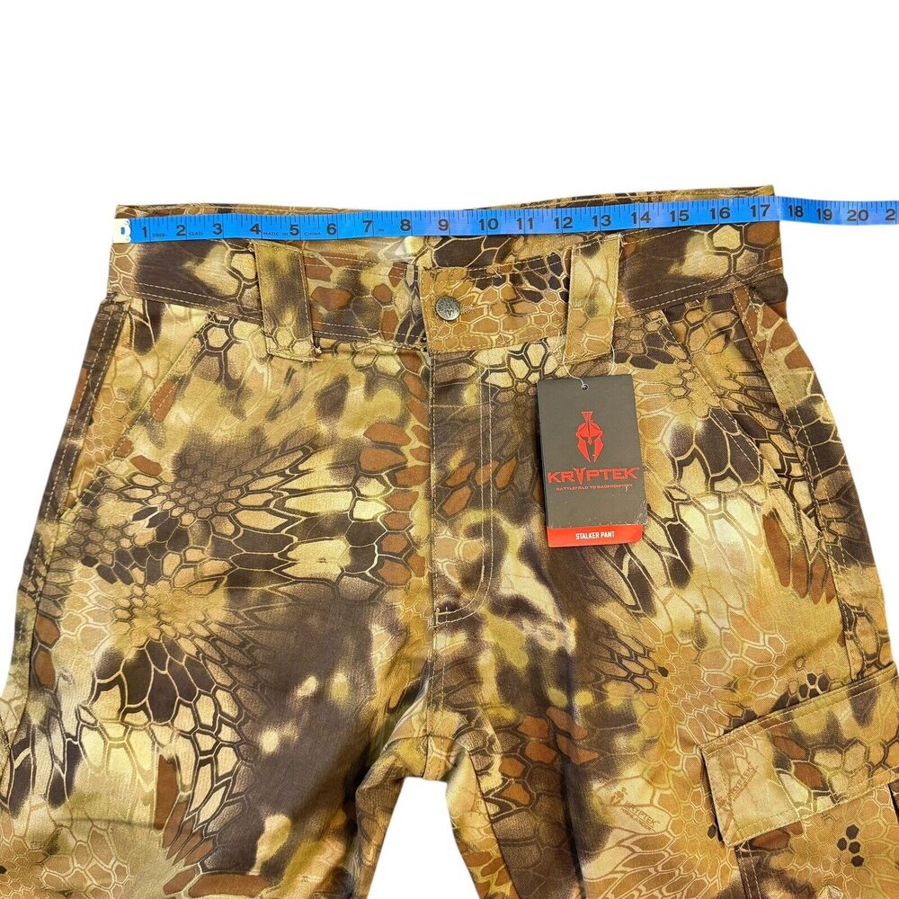 Kryptek Pants Men Size  L L Highlander Stalker Camo Tall Hunting 16STABH5L - Picture 6 of 16
